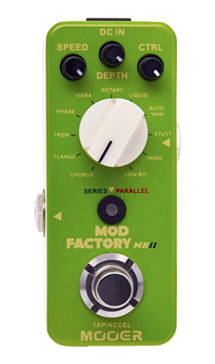 Pédale d'effet Mooer Mod Factory - Pédale de modulation, 11 effets