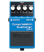 Pédale Boss Compression Sustainer Boss CS-3