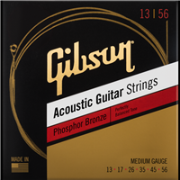 Gibson, Phosphor Bronze Acoustic Guitar Strings, Medium