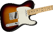 Fender, Player Telecaster®, Maple Fingerboard, 3-Color Sunburst