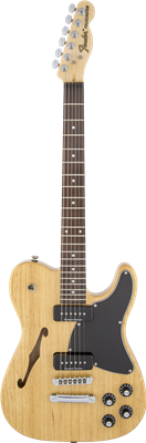 Fender, Jim Adkins JA-90 Telecaster® Thinline, Laurel Fingerboard, Natural