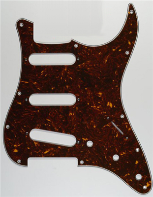 Plaque Stratocaster Brown Pearl