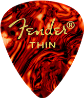 Fender Médiator Tortoise Shell, 351 Shape, Thin (12)