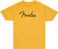 Fender, Fender® Spaghetti Logo T-Shirt, Butterscotch, XL