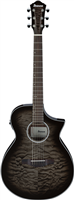 Ibanez, Guitare E/A AEWC16QA Transparent Black Sunburst