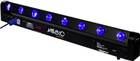 Algam Lighting, Barre motorisée LEDs 8 x 10W  RGBW