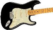 Fender, American Professional II Stratocaster®, Maple Fingerboard, Black
