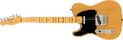 Fender, American Professional II Telecaster® Left-Hand, Maple Fingerboard, Butte