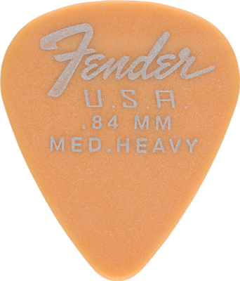 Fender Médiator 351 Shape, Dura-Tone .84, Butterscotch Blonde (12)