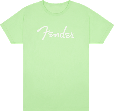Fender, Fender® Spaghetti Logo T-Shirt, Surf Green, XL