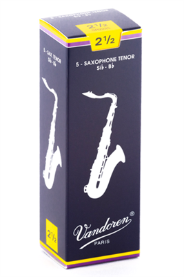 Anches Vandoren Sax Tenor N°2 1/2  - Boite