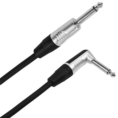 Plugger Touring, Câble Jack mâle mono - Jack mâle coudé 3m