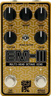 SOLIDGOLDFX, EM-III MULI-HEAD OCTAVE ECHO, délai