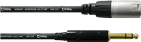 Cordial, Câble audio stéréo XLR mâle/jack mâle stéréo 6 m