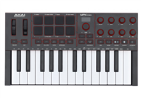 Akai Professional, Clavier-maître PMKMINI USB 25 mini touches, 8 pads, noir