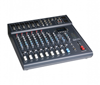 STUDIOMASTER Table de mixage compacte Club XS 10+, 8 canaux, 10 entrées