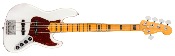 Fender, American Ultra Jazz Bass® V, Maple Fingerboard, Arctic Pearl