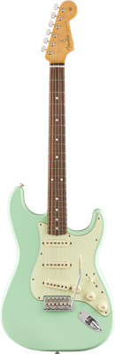 Fender, Vintera® '60s Stratocaster®, Pau Ferro Fingerboard, Surf Green