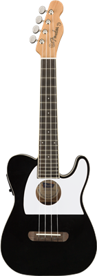 Fender, Fullerton Tele® Uke, Black