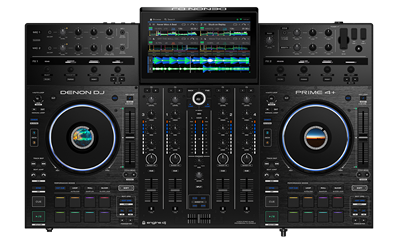 Denon, Table DJ 4 voies autonomes, écran tactile 10,1", Wifi, BT