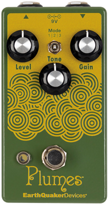 EARTHQUAKER DEVICES, PLUMES, overdrive