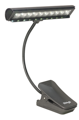 Lampe LED multifonction à pince, à poser ou à fixer