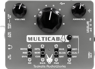 TSAKALIS AUDIOWORKS, MULTICAB 4, préampli