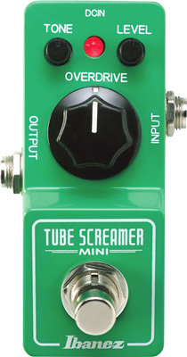 Pédale d'effet Ibanez Tube Screamer "Mini"