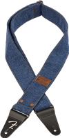 Fender, Sangle x Wrangler® Riveted Denim Strap, Indigo