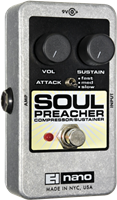 ELECTRO-HARMONIX, NANO SOUL PREACHER, compresseur