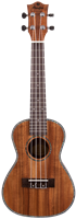 Prodipe Guitars, Ukulele Concert (Dos Bombé) BC2380 - 23" Koa
