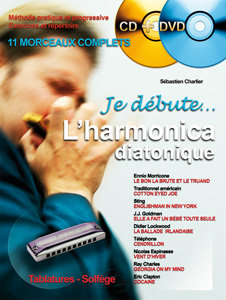 Hit Diffusion Méthode, Je débute l'harmonica avec CD et DVD