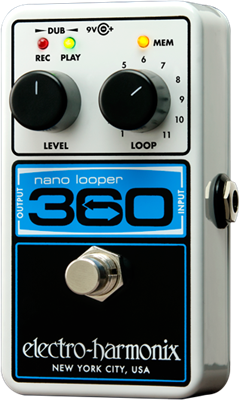 ELECTRO-HARMONIX, NANO LOOPER 360, looper