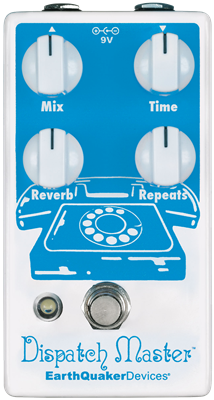 EARTHQUAKER DEVICES, DISPATCH MASTER V3, reverb