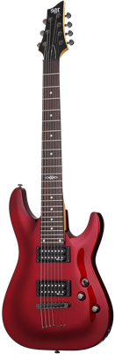 SCHECTER, SGR C-7 Metallic Red