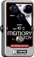 ELECTRO-HARMONIX, MEMORY TOY, délai