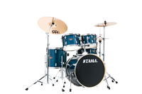 TAMA Imperialstar 5-piece complete kit with 20" bass drum & Meinl HCS Bronze cym