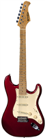 Prodipe Guitars, ST80 MA, Candy Apple Red