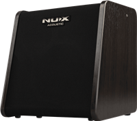 NUX, Ampli Acoustique 80 watts 2 canaux + effets/looper Sur batterie STAGEMAN2-A