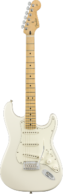 Fender, Player Stratocaster®, Maple Fingerboard, Polar White