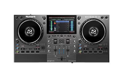 Numark, Contrôleur DJ Mixstream pro go 2 voies autonomes, streaming WiFi, HP