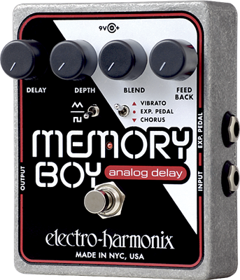 ELECTRO-HARMONIX, MEMORY BOY, délai
