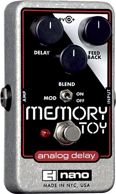 ELECTRO-HARMONIX, MEMORY TOY, délai