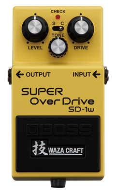 Pédale Boss  Super Overdrive SD-1W WazaCraft