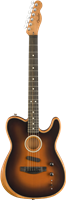 Fender, American Acoustasonic™ Telecaster®, Ebony Fingerboard, Sunburst