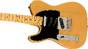 Fender, American Professional II Telecaster® Left-Hand, Maple Fingerboard, Butte
