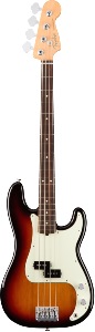 Fender, American Pro Precision Bass®, Rosewood Fingerboard, 3-Color Sunburst