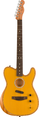 Fender, Acoustasonic Player Telecaster Rosewood Fingerboard, Butterscotch Blonde