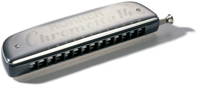 Harmonica Hohner Chrometta 14 trous