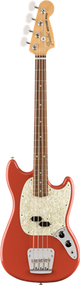 Fender, Vintera® '60s Mustang Bass®, Pau Ferro Fingerboard, Fiesta Red